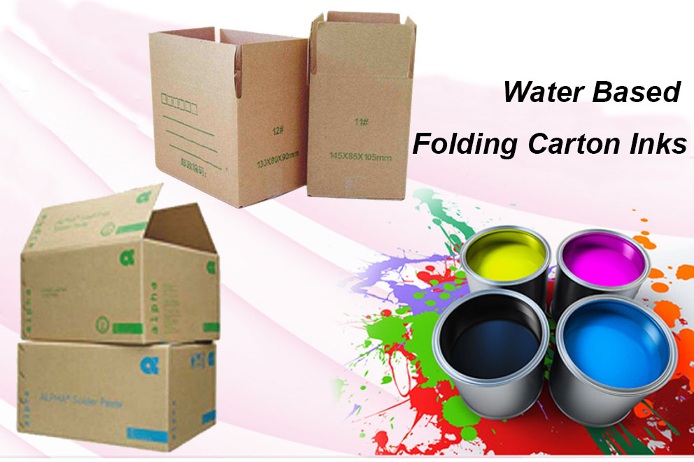 aplicación de tintas para cartón plegadizo a base de agua
